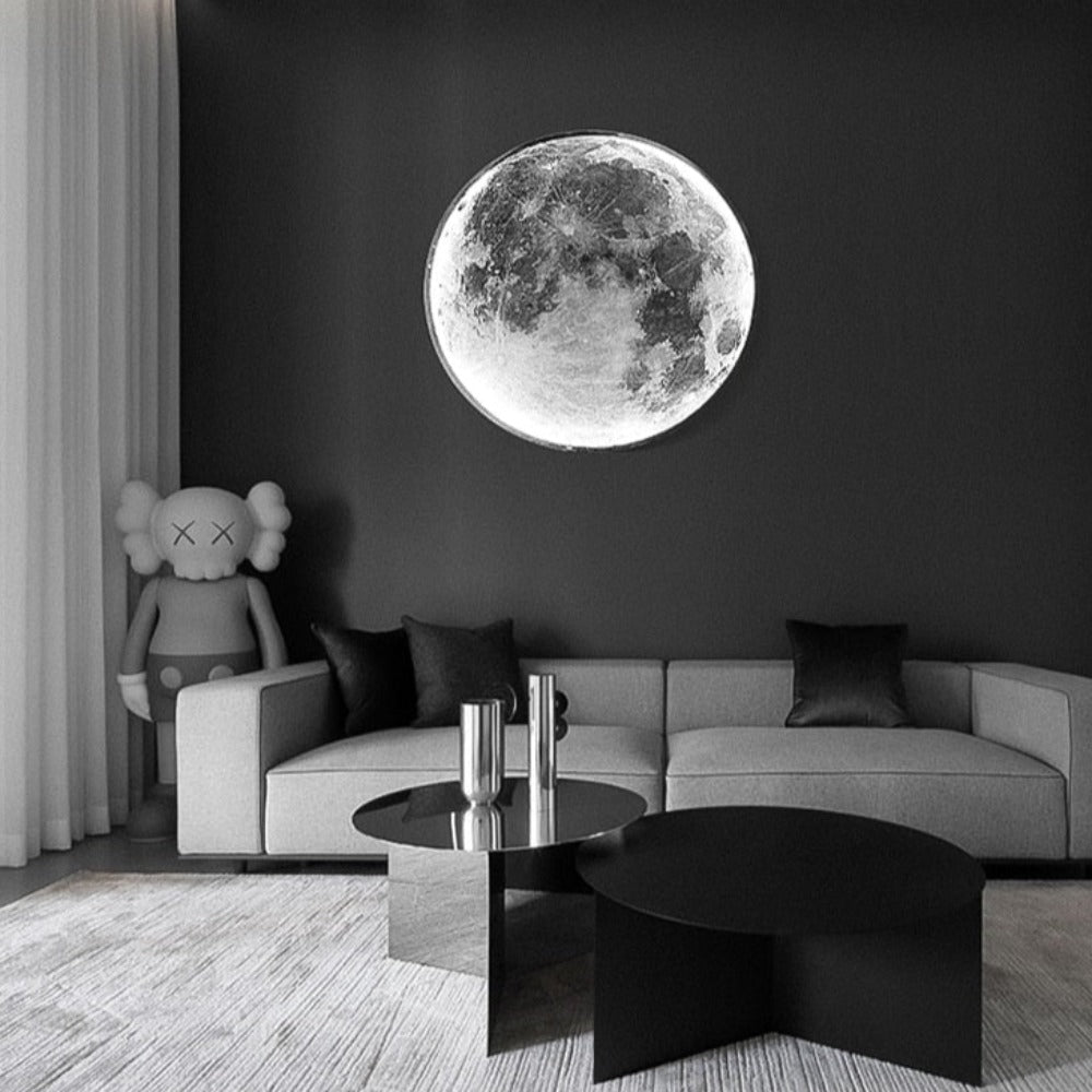 Luna 3D stropna lampa – Magična atmosfera i toplo svjetlo