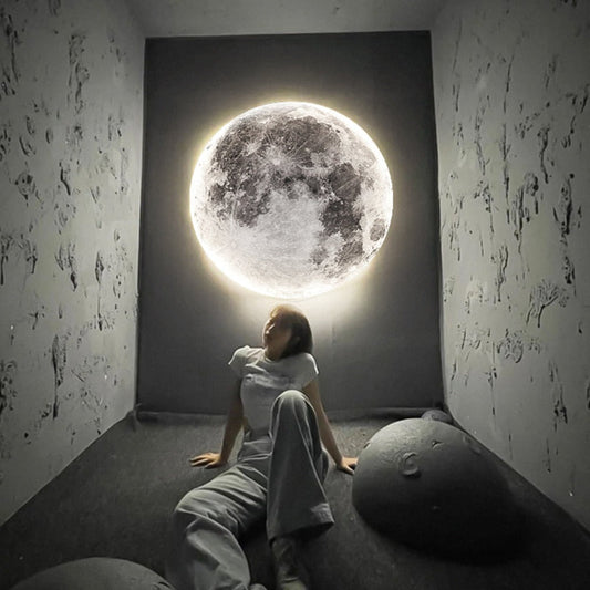 Luna 3D stropna lampa – Magična atmosfera i toplo svjetlo