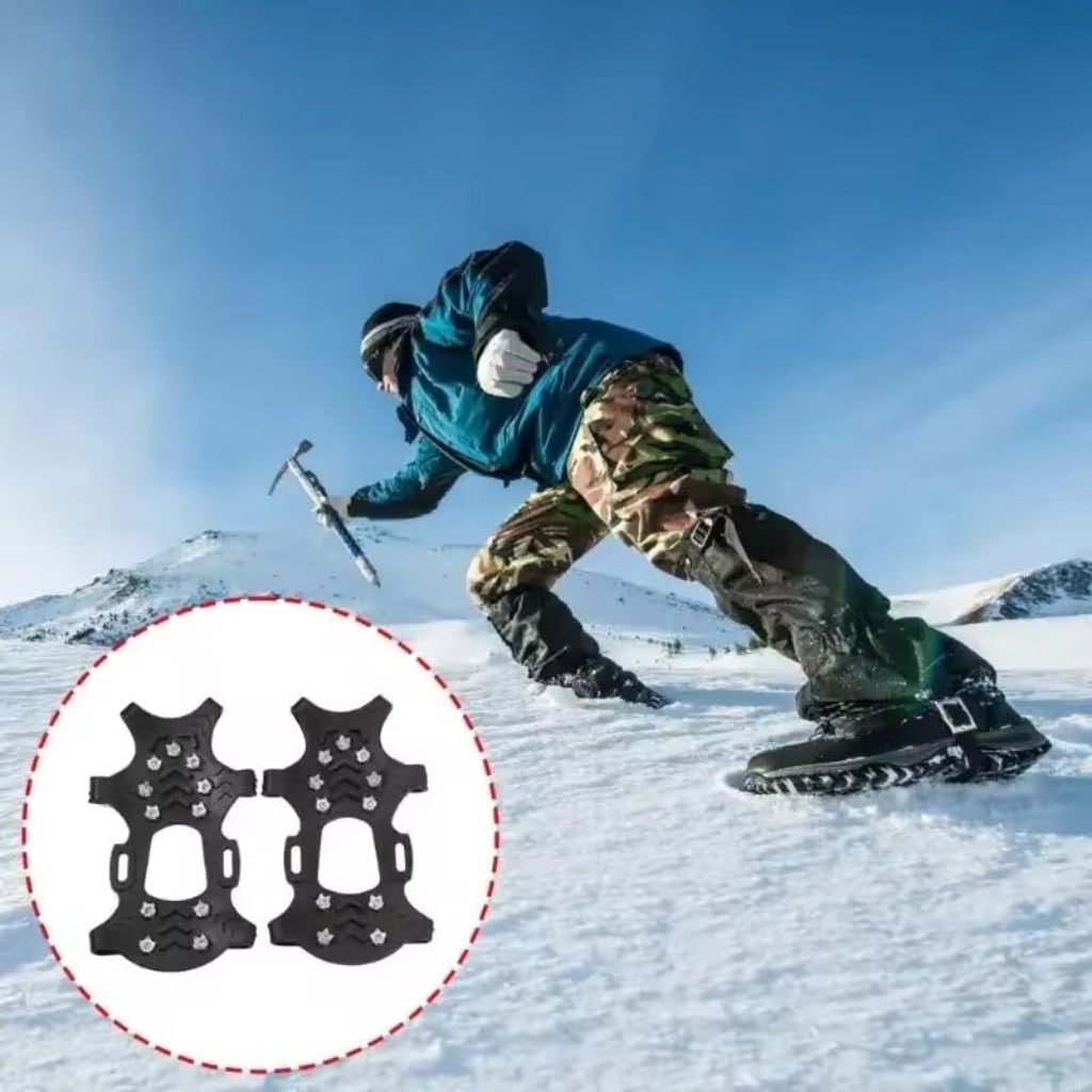 Schuhspikes mit Edelstahlstiften für Schnee und Eis