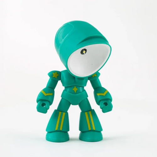 Roboter-Tischlampe mit warmem LED-Licht