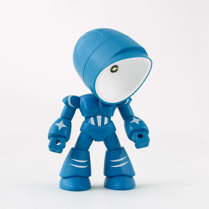 Roboter-Tischlampe mit warmem LED-Licht