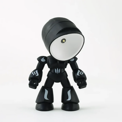 Roboter-Tischlampe mit warmem LED-Licht