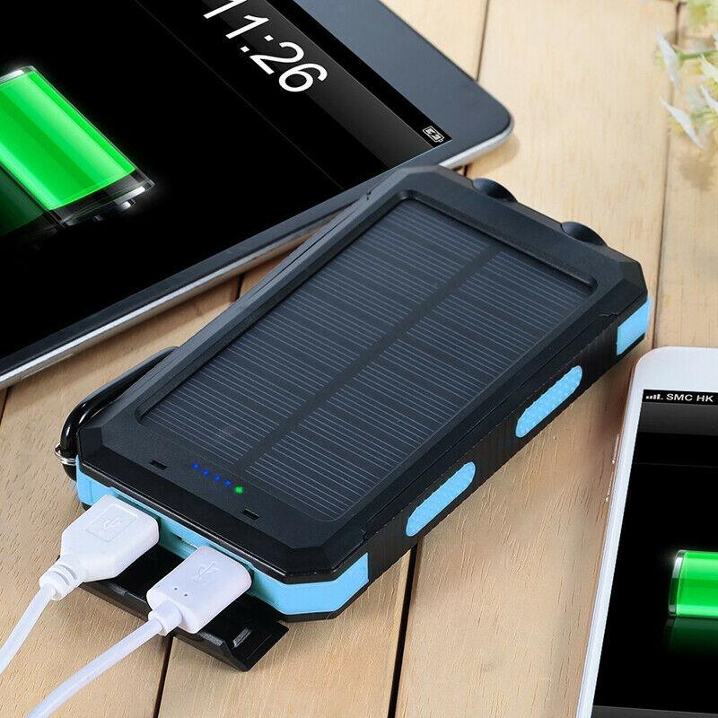 50000mAh solarna powerbanka – Vodootporna, robusna i s baterijskom lampom