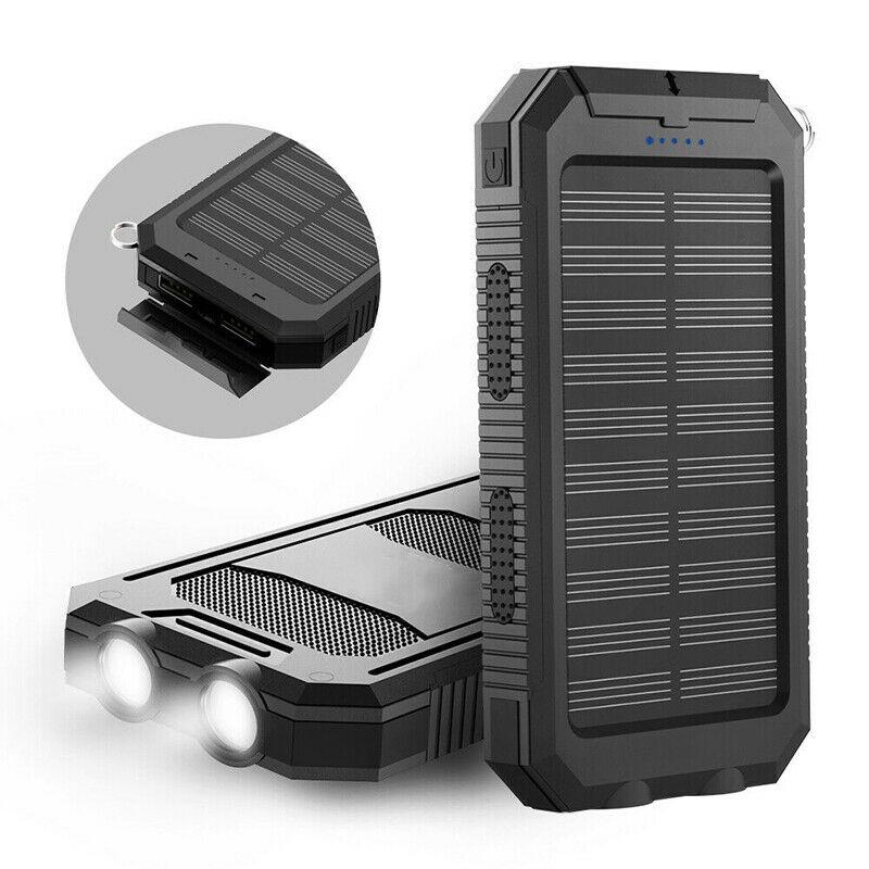 50000mAh solarna powerbanka – Vodootporna, robusna i s baterijskom lampom