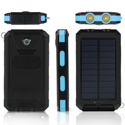50000mAh solarna powerbanka – Vodootporna, robusna i s baterijskom lampom
