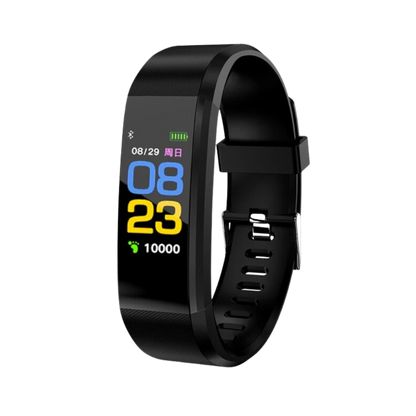 Pulsera inteligente fitness con medición de frecuencia cardíaca, presión arterial, pasos y monitorización del sueño
