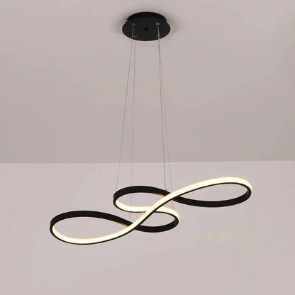 Lámpara colgante LED con diseño de anillo y función regulable
