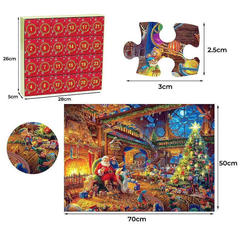 Božićni adventski kalendar s jaslicama – Za čarobno božićno iskustvo