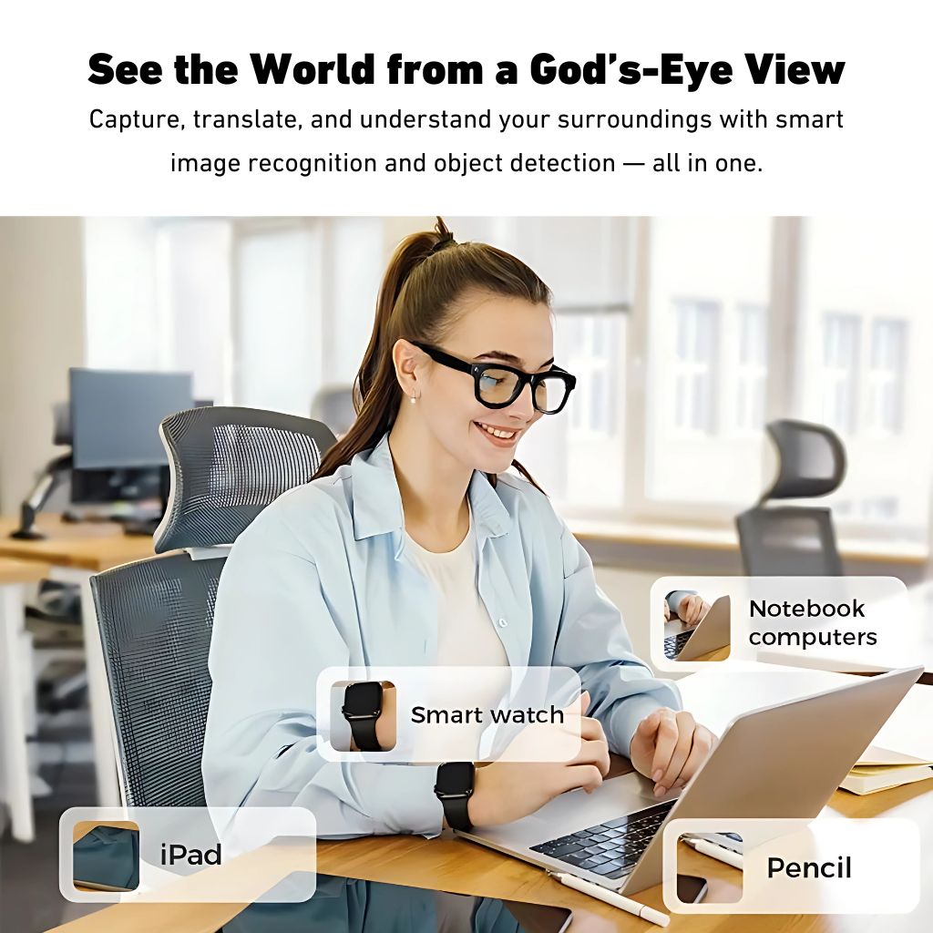VisionX Smartglasses – Pametne naočale s kamerom i zvukom u elegantnom dizajnu