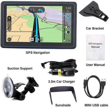 7-inčni GPS navigacijski sustav – pouzdano vođenje ruta za auto i kamion