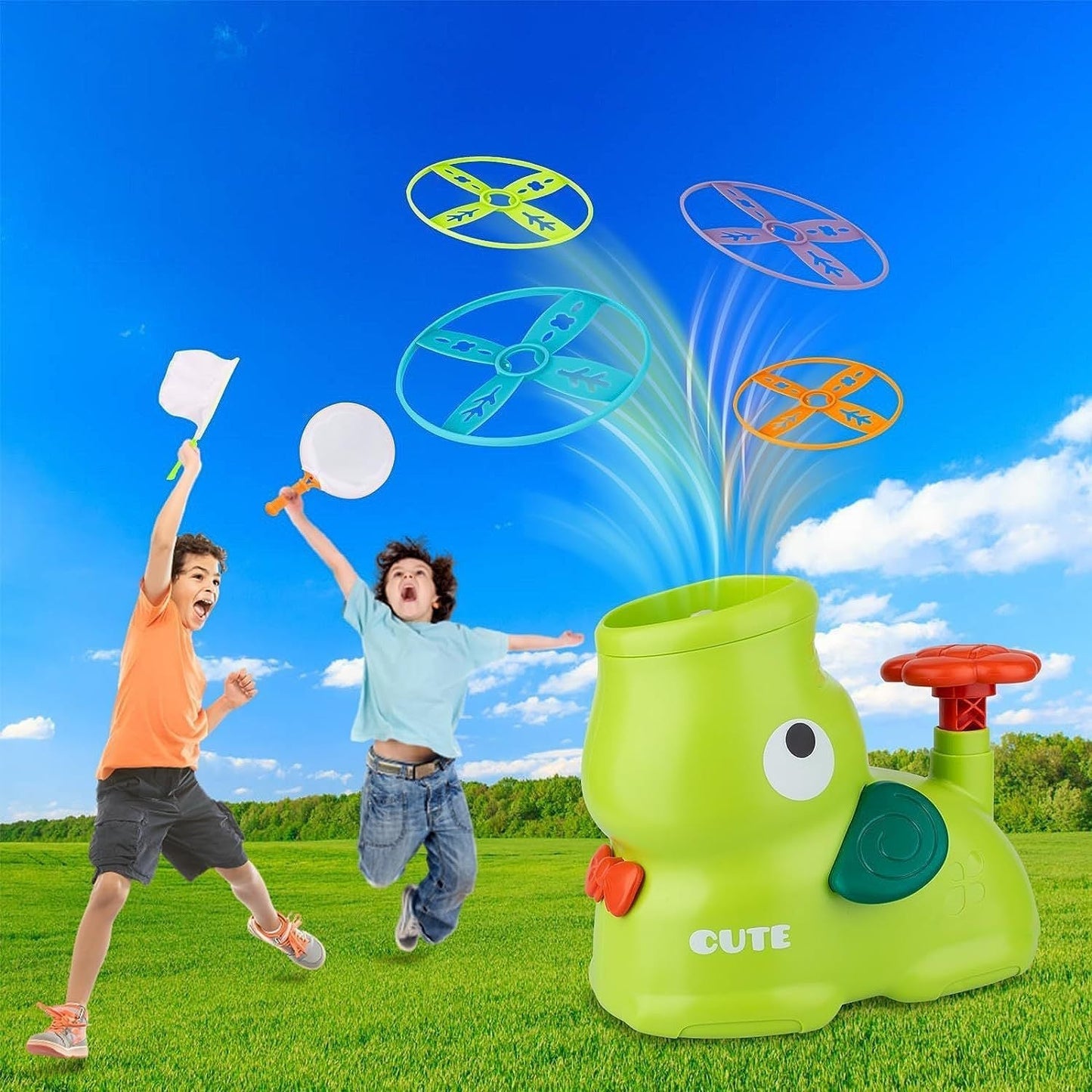 Fliegendes Frisbee-Spielzeug für Kinder - Spaß und Bewegung garantiert