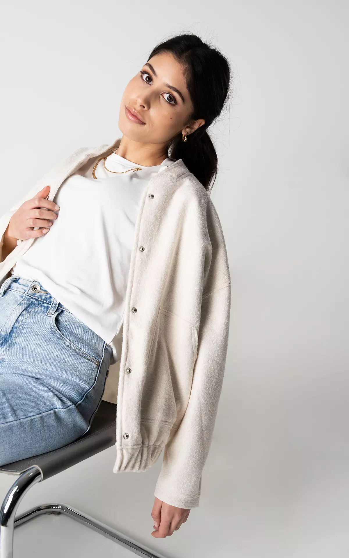 Trendy oversized kardigan - Udoban i moderan