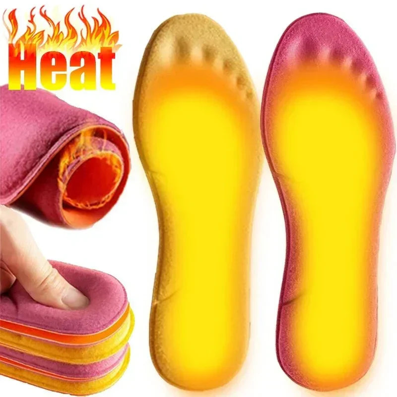 Selbstwärmende Thermo-Einlegesohlen mit Dämpfung