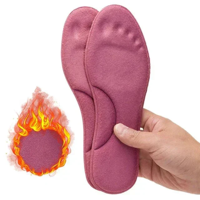 Selbstwärmende Thermo-Einlegesohlen mit Dämpfung