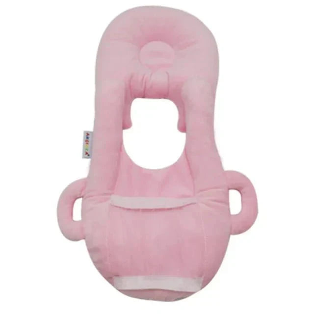 Almohada de lactancia para bebé con portabiberón