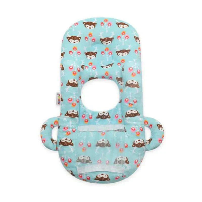 Almohada de lactancia para bebé con portabiberón