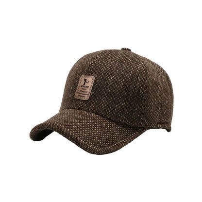 Herren Winter-Baseballcap mit Ohrenklappen