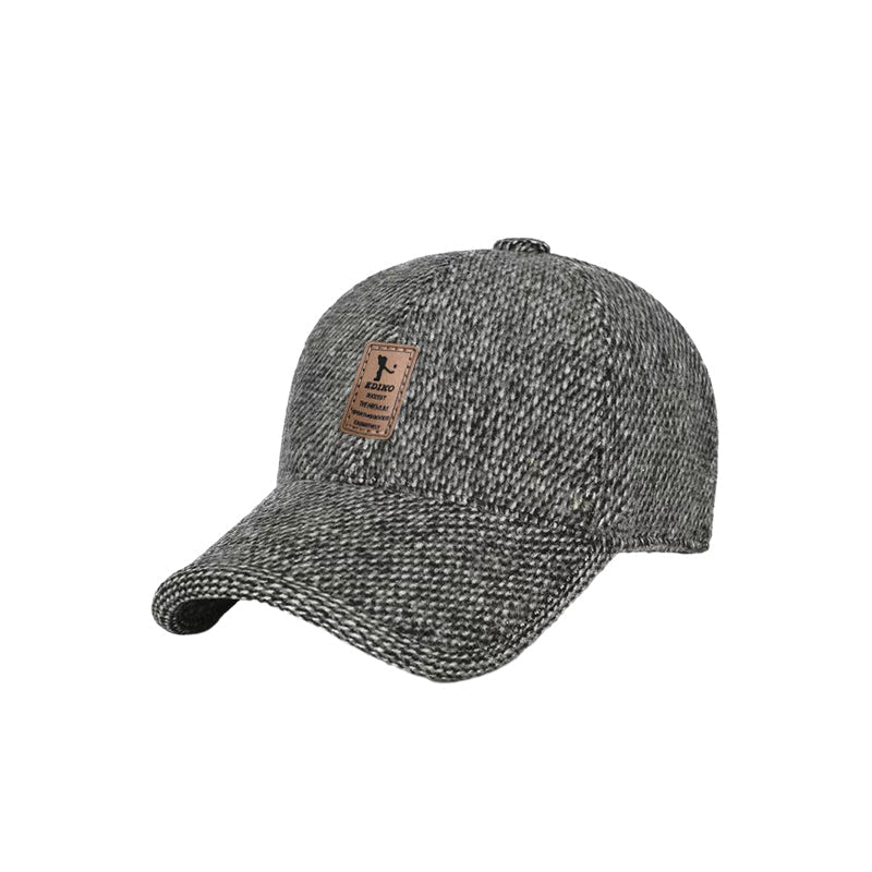 Herren Winter-Baseballcap mit Ohrenklappen