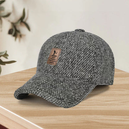 Herren Winter-Baseballcap mit Ohrenklappen