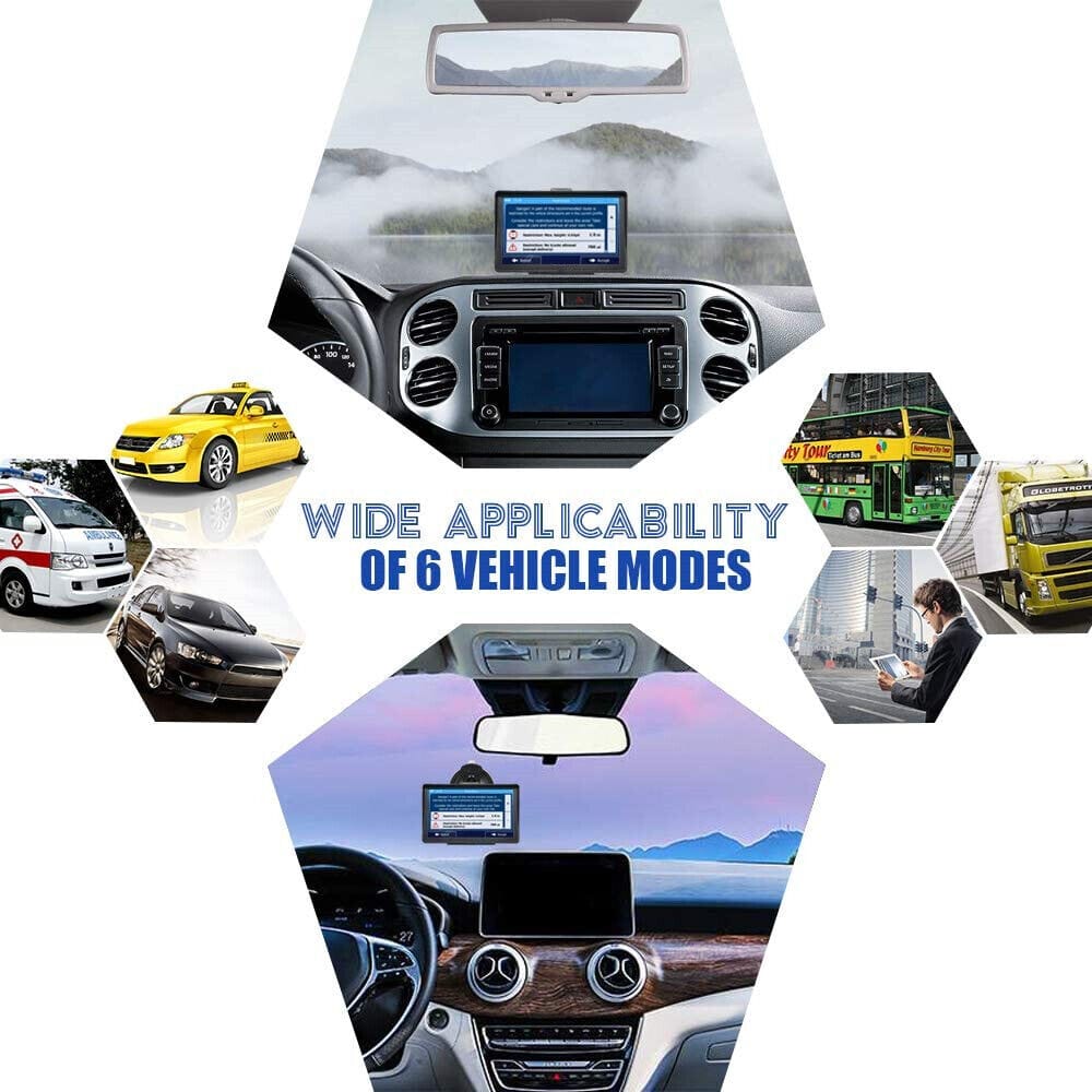 7-inčni GPS navigacijski sustav – pouzdano vođenje ruta za auto i kamion