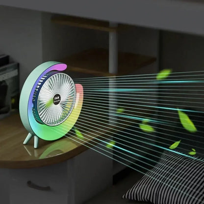 Dizajnerski LED ventilator za unutarnju i vanjsku upotrebu – Svježe i stilski