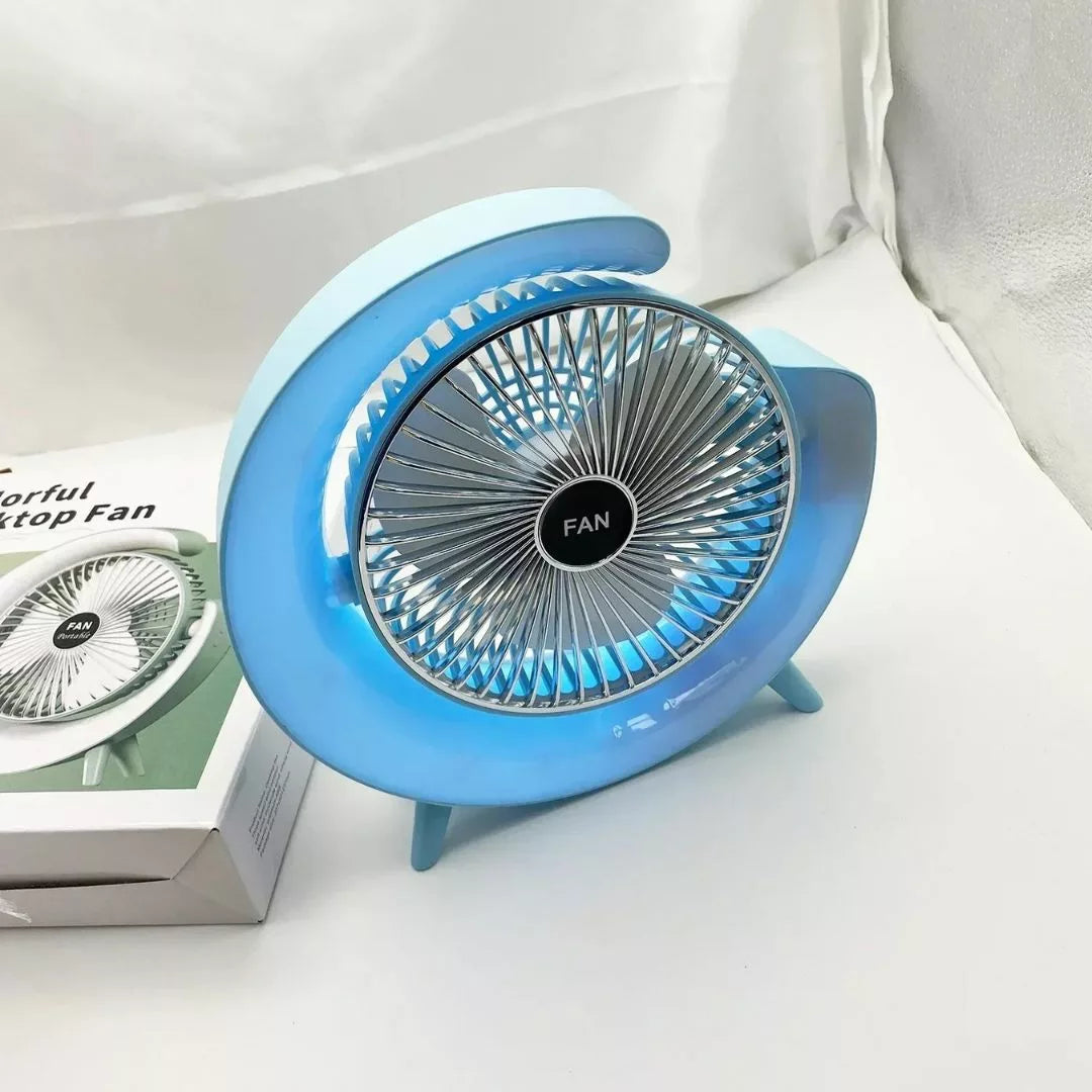 Dizajnerski LED ventilator za unutarnju i vanjsku upotrebu – Svježe i stilski