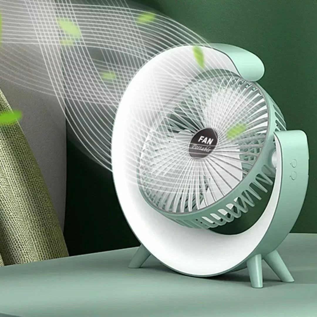 Dizajnerski LED ventilator za unutarnju i vanjsku upotrebu – Svježe i stilski