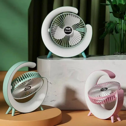 Dizajnerski LED ventilator za unutarnju i vanjsku upotrebu – Svježe i stilski