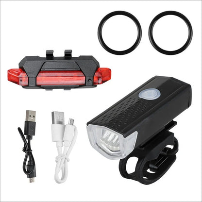 VoltBeam USB set biciklističkih svjetala – Sigurnost i udobnost s punjivim baterijama