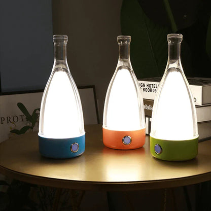 Linterna LED recargable con luz blanca cálida