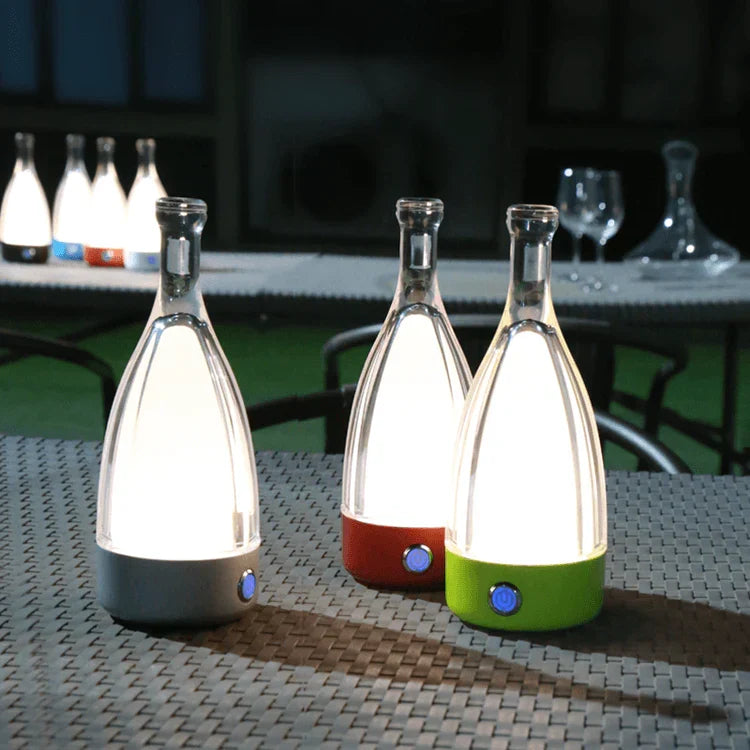 Linterna LED recargable con luz blanca cálida