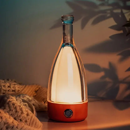 Linterna LED recargable con luz blanca cálida