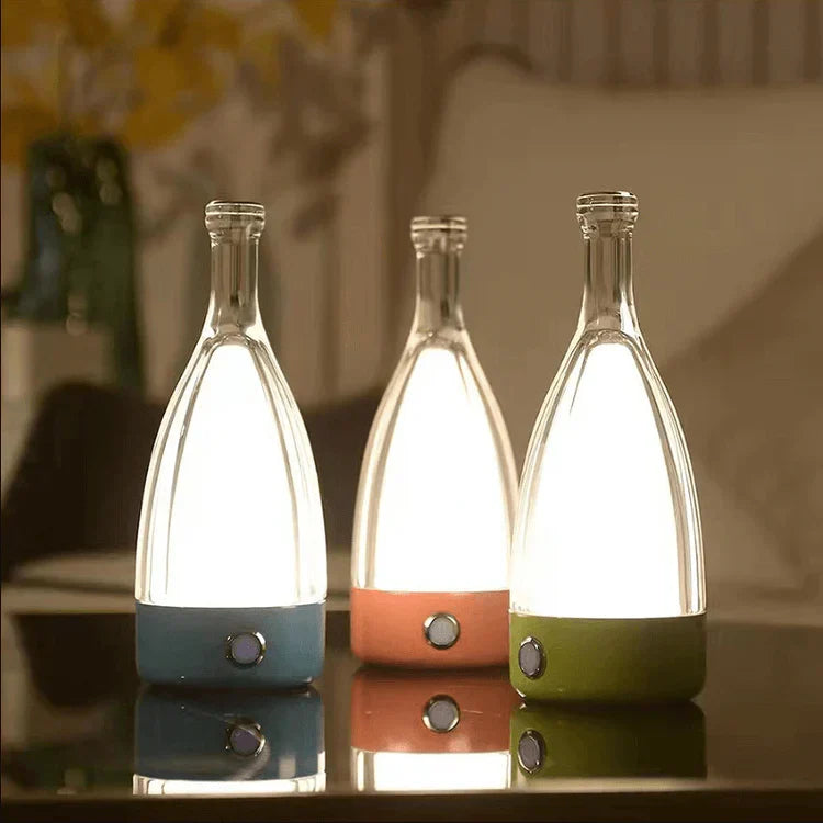Linterna LED recargable con luz blanca cálida