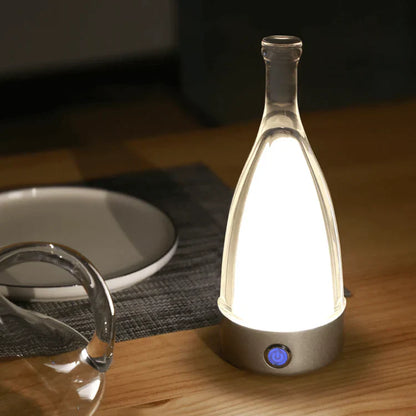 Linterna LED recargable con luz blanca cálida