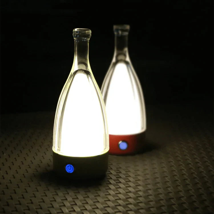 Linterna LED recargable con luz blanca cálida