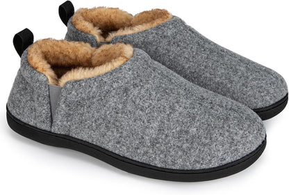 Pantuflas cálidas con plantilla de espuma viscoelástica