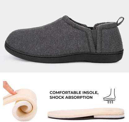 Pantuflas cálidas con plantilla de espuma viscoelástica