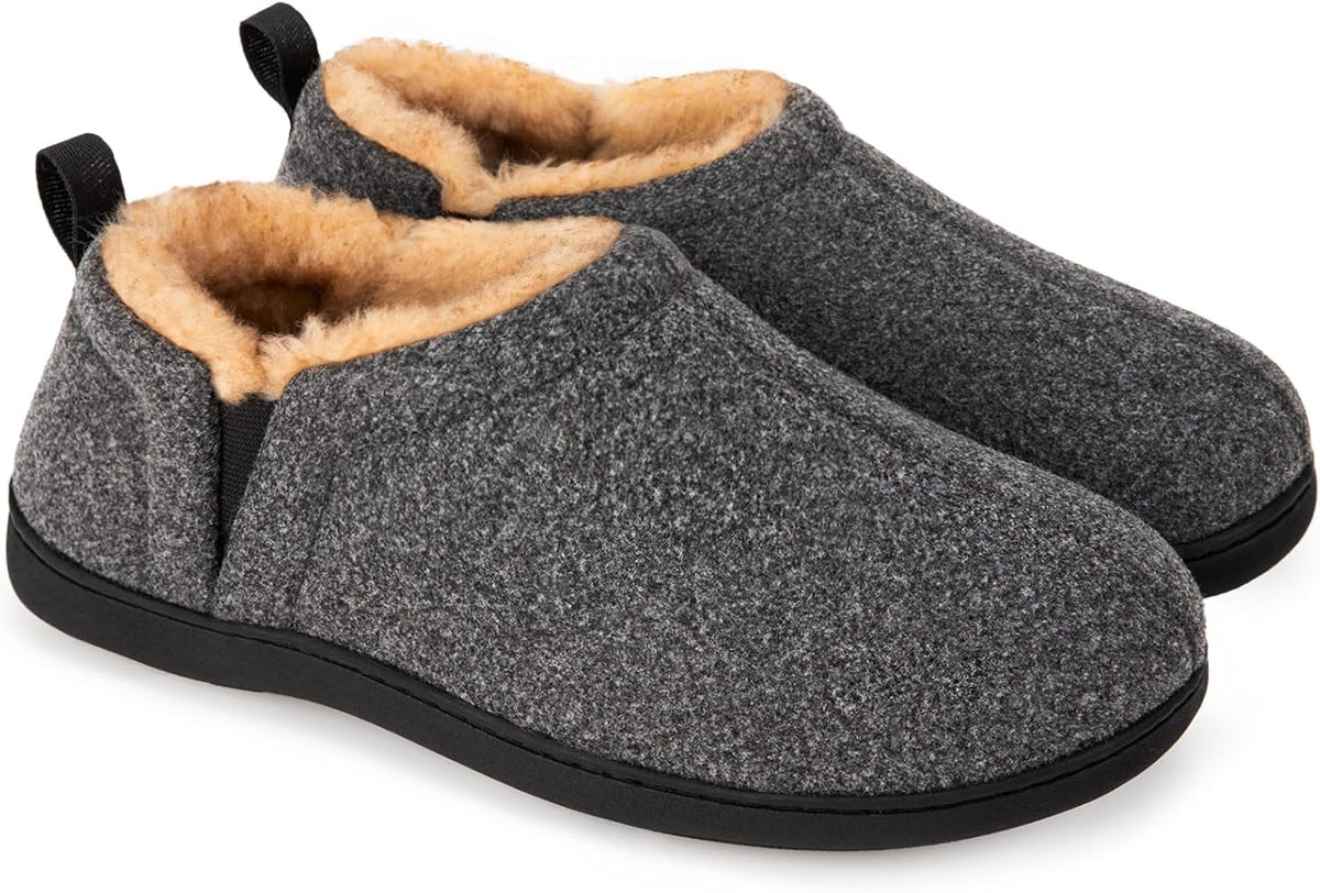 Pantuflas cálidas con plantilla de espuma viscoelástica