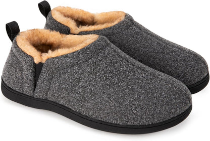 Pantuflas cálidas con plantilla de espuma viscoelástica