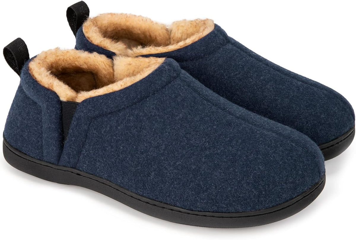 Pantuflas cálidas con plantilla de espuma viscoelástica