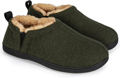 Pantuflas cálidas con plantilla de espuma viscoelástica