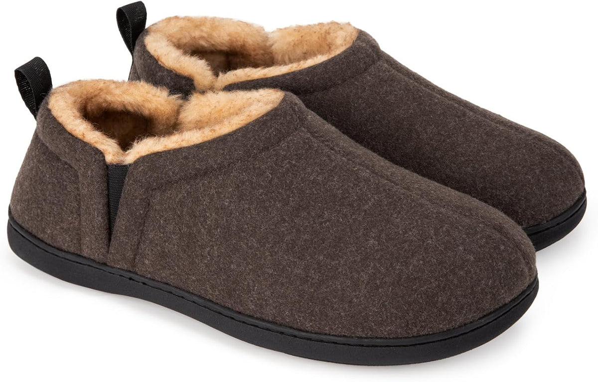Pantuflas cálidas con plantilla de espuma viscoelástica