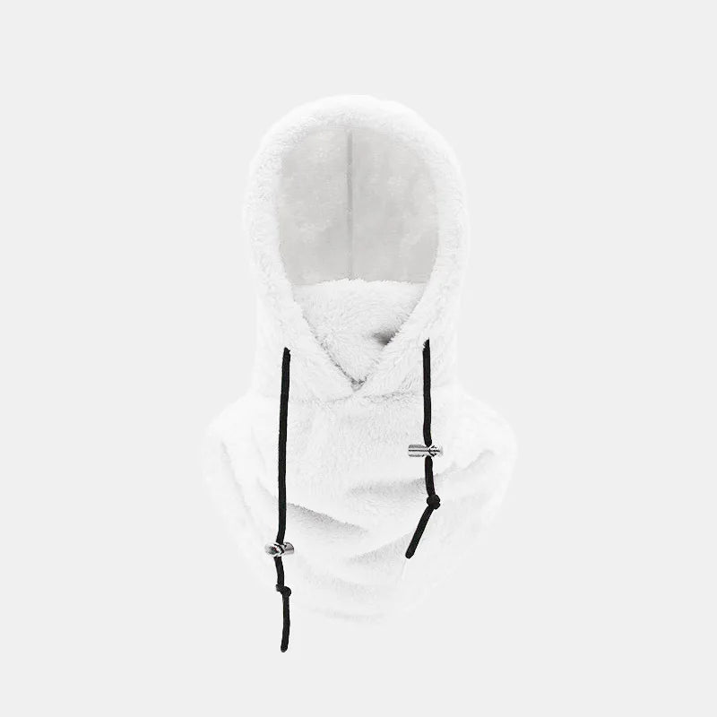 Thermische Balaclava mit Kapuze und verstellbarem Gesichtsschutz für Winteraktivitäten
