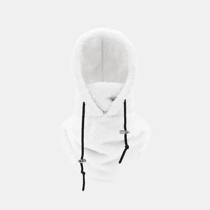 Thermische Balaclava mit Kapuze und verstellbarem Gesichtsschutz für Winteraktivitäten