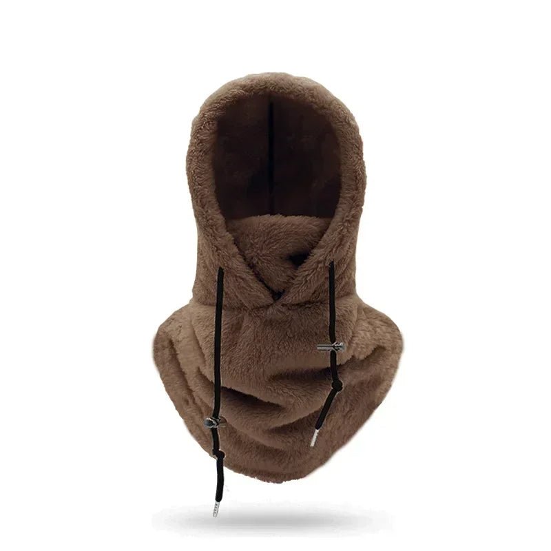 Thermische Balaclava mit Kapuze und verstellbarem Gesichtsschutz für Winteraktivitäten