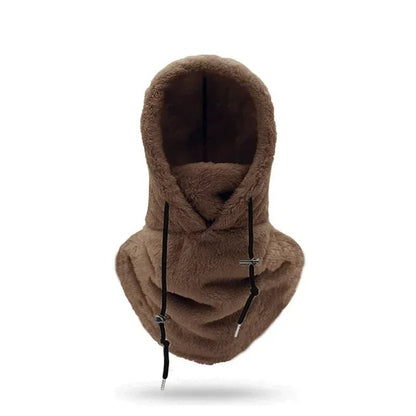 Thermische Balaclava mit Kapuze und verstellbarem Gesichtsschutz für Winteraktivitäten
