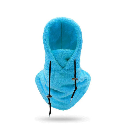 Thermische Balaclava mit Kapuze und verstellbarem Gesichtsschutz für Winteraktivitäten