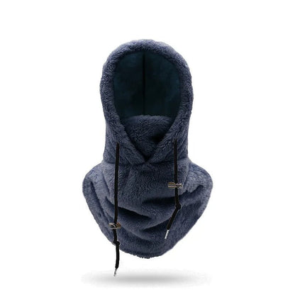 Thermische Balaclava mit Kapuze und verstellbarem Gesichtsschutz für Winteraktivitäten