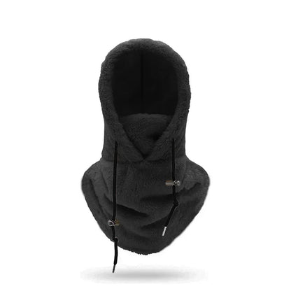Thermische Balaclava mit Kapuze und verstellbarem Gesichtsschutz für Winteraktivitäten
