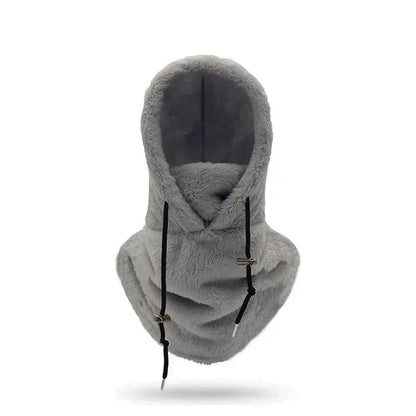 Thermische Balaclava mit Kapuze und verstellbarem Gesichtsschutz für Winteraktivitäten